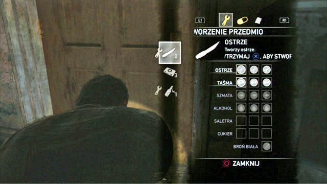 Aby uniknąć walki, skręć w lewo i podążaj za pierwszym napotkanym przeciwnikiem, aż będziesz mógł skręcić do pomieszczenia z lewej - Muzeum | Peryferia | Solucja The Last of Us - The Last of Us - poradnik do gry