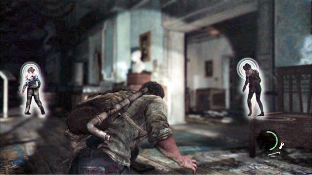 Gdy skończysz, przejdź do sali z drugiej strony korytarza, cały czas uważając na krążące po okolicy stwory - Muzeum | Peryferia | Solucja The Last of Us - The Last of Us - poradnik do gry