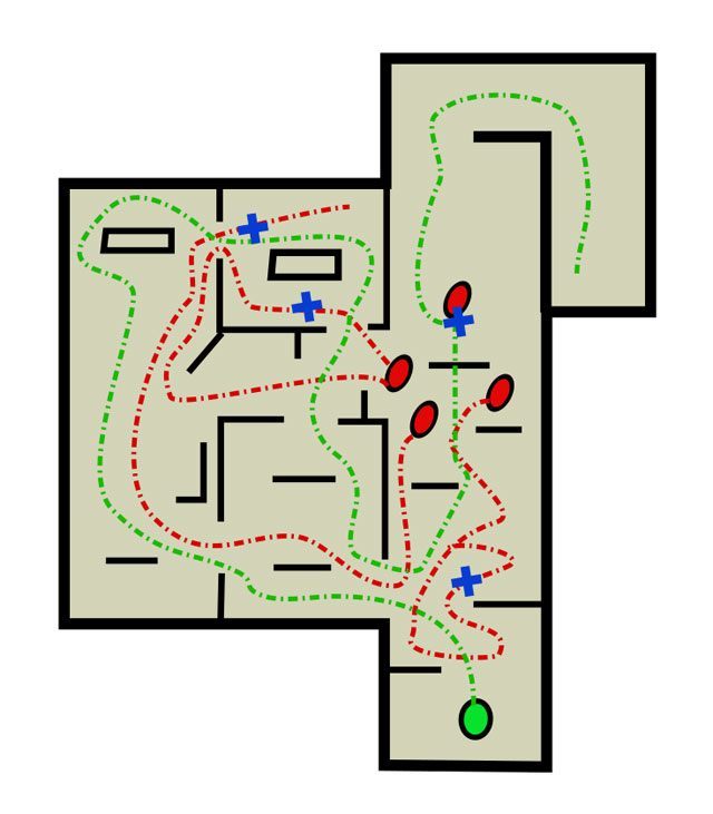 Legenda - Budynek ratusza (mapa) | Peryferia | Solucja The Last of Us - The Last of Us - poradnik do gry