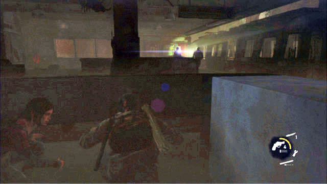 Pod ziemią natkniesz się na dwóch kolejnych przeciwników - Budynek ratusza (mapa) | Peryferia | Solucja The Last of Us - The Last of Us - poradnik do gry