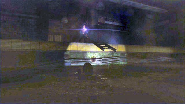 Gdy Ellie nie będzie już mogła iść dalej, popłyń na sam koniec tunelu i odszukaj dryfującą drewnianą paletę - Budynek ratusza (mapa) | Peryferia | Solucja The Last of Us - The Last of Us - poradnik do gry