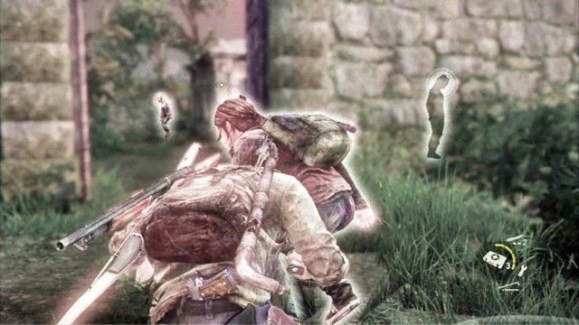 Po tym jak trafisz na cmentarz idź cały czas prosto, aż do muru, za którym ukrywa się klikacz - Cmentarz | Miasteczko Billa | Solucja The Last of Us - The Last of Us - poradnik do gry