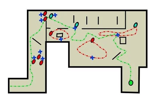 Legenda - Ucieczka z budynku szkoły (mapa) | Miasteczko Billa | Solucja The Last of Us - The Last of Us - poradnik do gry