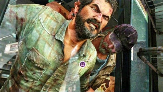 Gdy animacja dobiegnie końca, jak najszybciej wciskaj kwadrat, by uniknąć rozbitej szyby i zabić trzymającego cię napastnika - Samotna i porzucona (mapa) | Pittsburgh | Solucja The Last of Us - The Last of Us - poradnik do gry