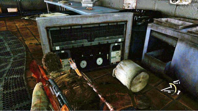 W podobny sposób pozbądź się dwóch przeciwników kawałek dalej - Hotelowy hol (mapa) | Pittsburgh | Solucja The Last of Us - The Last of Us - poradnik do gry