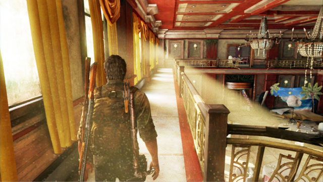 Dalej idź cały czas przed siebie - Hotelowy hol (mapa) | Pittsburgh | Solucja The Last of Us - The Last of Us - poradnik do gry