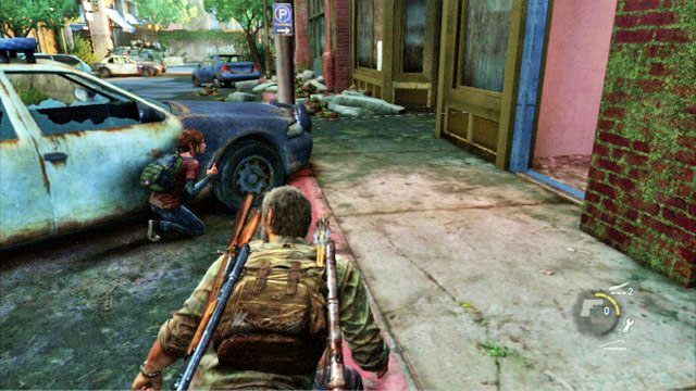 Idąc dalej prosto ponownie spotkasz bandytów - Dzielnica biznesowa | Pittsburgh | Solucja The Last of Us - The Last of Us - poradnik do gry
