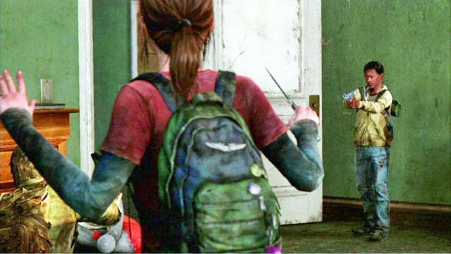 Chwilę później rozpocznie się krótka cut-scenka - Dzielnica biznesowa | Pittsburgh | Solucja The Last of Us - The Last of Us - poradnik do gry