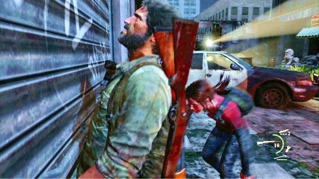 Podbiegnij wtedy do bramy z lewej, a następnie spróbuj ją otworzyć wciskając trójkąt - Ucieczka z miasta | Pittsburgh | Solucja The Last of Us - The Last of Us - poradnik do gry