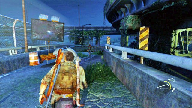 Chwilę później pojawi się ciężarówka z karabinem maszynowym - Ucieczka z miasta | Pittsburgh | Solucja The Last of Us - The Last of Us - poradnik do gry