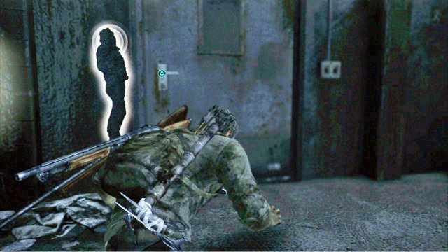 Zanim wrzucisz ją do wody, zbadaj drzwi na końcu podestu - Kanały | Przedmieścia | Solucja The Last of Us - The Last of Us - poradnik do gry