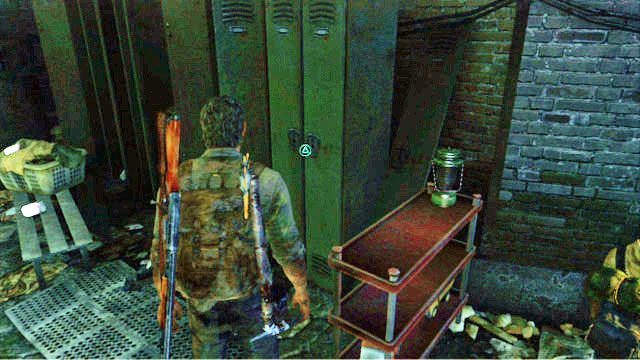 Nie przejmując się tym, dobrze przeszukaj pomieszczenie na końcu tunelu - Kanały | Przedmieścia | Solucja The Last of Us - The Last of Us - poradnik do gry