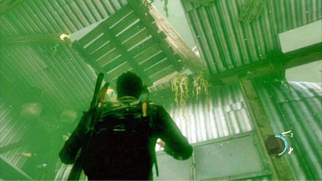 Pod wodą powinieneś zauważyć duży zatopiony kontener - Hydroelektrownia | Tama Tommyego | Solucja The Last of Us - The Last of Us - poradnik do gry