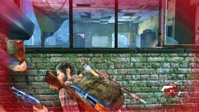 Kolejni czekają na schodach i w pomieszczeniu z planami elektrowni - Hydroelektrownia | Tama Tommyego | Solucja The Last of Us - The Last of Us - poradnik do gry