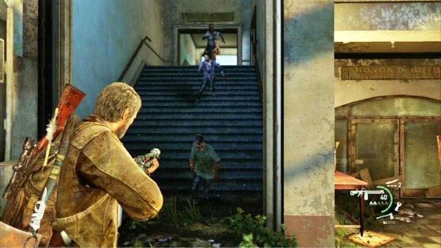 Czeka tam na ciebie spora armia mutantów - Do boju, Big Horns! | Uniwersytet | Solucja The Last of Us - The Last of Us - poradnik do gry