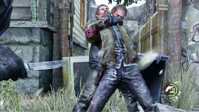 Jak to zrobisz, zostaniesz schwytany przez jednego z bandytów - Kurort z domkami | Kurort nad jeziorem | Solucja The Last of Us - The Last of Us - poradnik do gry