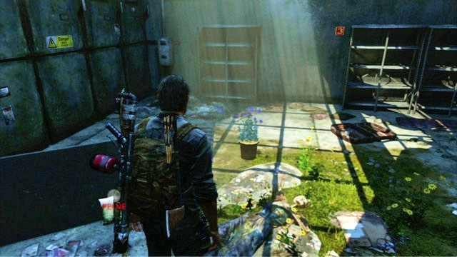 Po dotarciu do opuszczonego korytarza, zbadaj drzwi z prawej - Tunel (mapa) | Zajezdnia | Solucja The Last of Us - The Last of Us - poradnik do gry