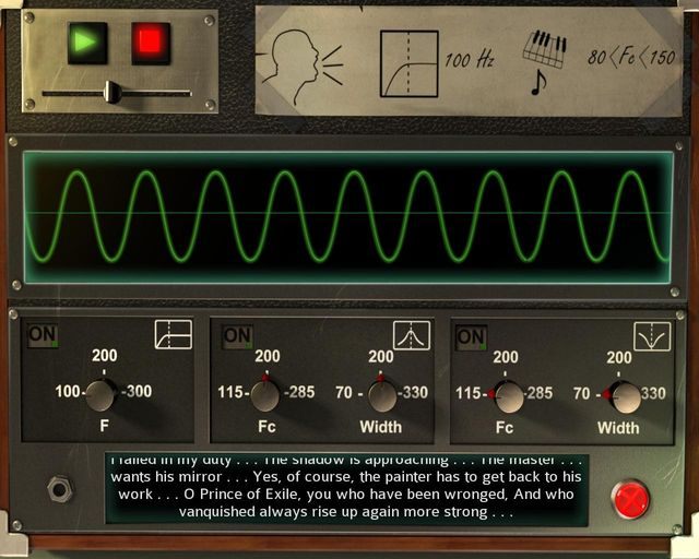 Ustawiania głosu - Prolog | Dracula 4 The Shadow of the Dragon - Dracula 4: The Shadow of the Dragon - poradnik do gry