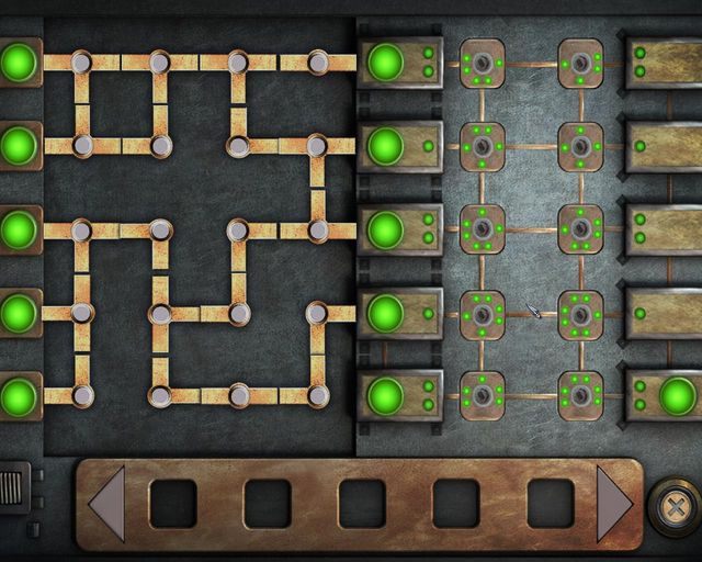 Druga część zadania to ułożenie kostek w ten sposób, aby sąsiadowały ze sobą bokami mającymi taką samą liczbę oczek, a także zgadzały się z wymaganą liczbą po prawej - Tajemnice profesora | Rozdział 1 - Posiadłość | Dracula 4 - Dracula 4: The Shadow of the Dragon - poradnik do gry