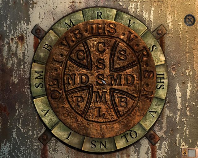 Wykorzystanie medalika na wrotach - Tajemnice cmentarza | Rozdział 1 - Posiadłość | Dracula 4 - Dracula 4: The Shadow of the Dragon - poradnik do gry