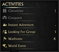 Aktywności - Rodzaje rozgrywki (Activities) | RIFT - RIFT - poradnik dla początkujących