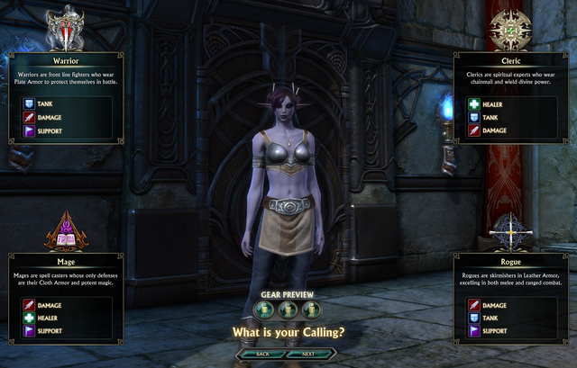 Nastał czas na najwieżniejszy etap podczas tworzenia postaci, a mianowicie wybór klasy lub tak zwanego Calling (Powołania) - Tworzenie postaci | RIFT - RIFT - poradnik dla początkujących