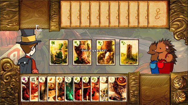 Gra Kwartet istnieje naprawdę - Gra w karty Kwartet | Elementy gry The Night of the Rabbit - The Night of the Rabbit - poradnik do gry