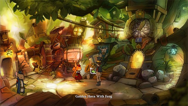 Czas udać się na skraj miasta - Wyprawa z Łazikiem | Solucja The Night of the Rabbit - The Night of the Rabbit - poradnik do gry