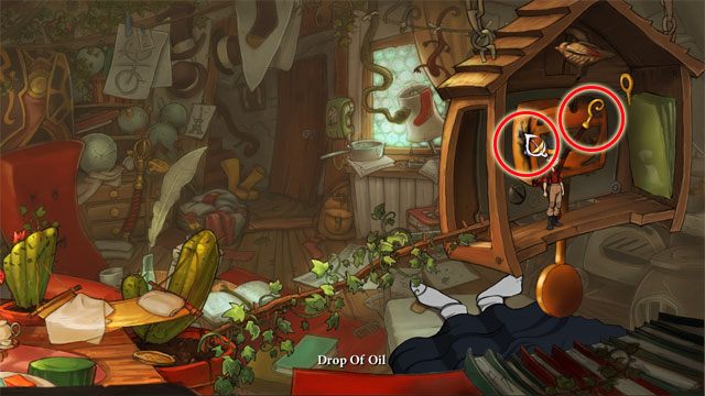 Porusz metalowe ramię oraz metalową gałkę z cienką szczeliną, ale zegar nie zadziała - Wyprawa z Łazikiem | Solucja The Night of the Rabbit - The Night of the Rabbit - poradnik do gry