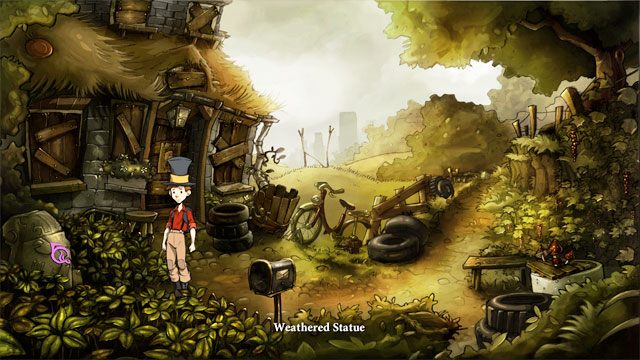 Jak się szybko przekonasz świat się zmienił - Jaszczurki, butelki i piąty portal | Solucja The Night of the Rabbit - The Night of the Rabbit - poradnik do gry