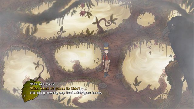 Użyj zaklęcia wskazówkowicz a stary mag pojawi się i da ci kore - Ostateczna rozgrywka | Solucja The Night of the Rabbit - The Night of the Rabbit - poradnik do gry