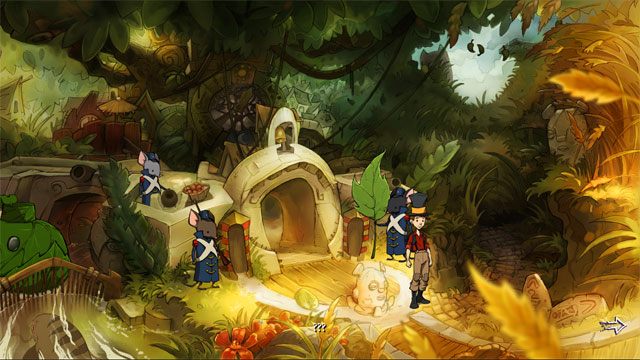 W niniejszym poradniku zastosowane zostały następujące oznaczenia kolorystyczne - The Night of the Rabbit - poradnik do gry