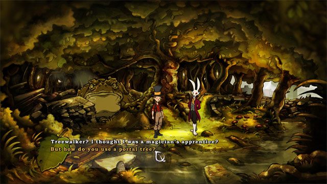 Użyj tu magicznej monety w otworem, a ujrzysz ropuchę - Zwykły letni dzień | Solucja The Night of the Rabbit - The Night of the Rabbit - poradnik do gry