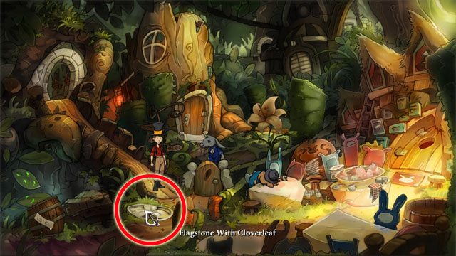 Idź ponownie do ogrodu (prowadzi do nich ścieżka na lewo od ratusza) - Przygoda w Mysiborze | Solucja The Night of the Rabbit - The Night of the Rabbit - poradnik do gry