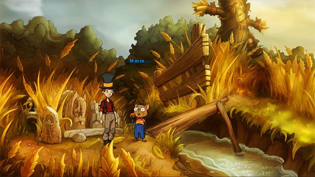 Porozmawiaj z Humbertem - Przygoda w Mysiborze | Solucja The Night of the Rabbit - The Night of the Rabbit - poradnik do gry