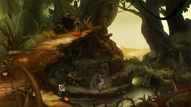 Trafisz do domu krasnoludów, który jest opuszczony - Przygoda w Mysiborze | Solucja The Night of the Rabbit - The Night of the Rabbit - poradnik do gry