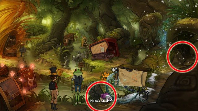 Pojawi się tu Listonosz Platon - Przygoda w Mysiborze | Solucja The Night of the Rabbit - The Night of the Rabbit - poradnik do gry