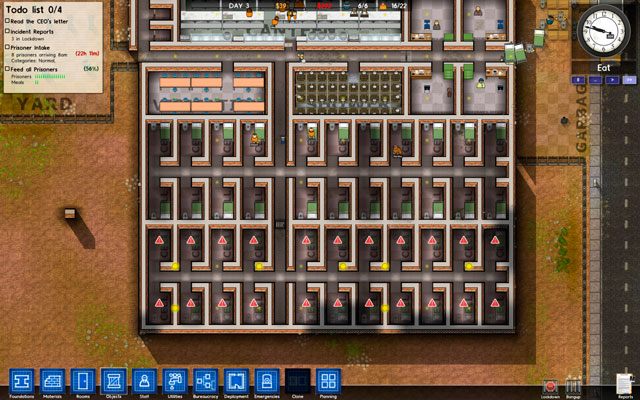 4 - Fundamenty więzienia w Prison Architect | Struktura gry - Prison Architect - poradnik do gry