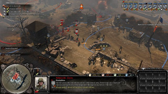 Niemcy przeprowadzą silny szturm - Misja 02 - Spalona ziemia | Kampania w Company of Heroes 2 - Company of Heroes 2 - poradnik do gry
