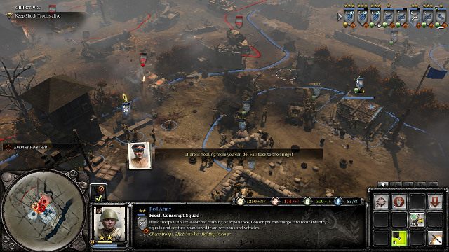 Dalsza obrona będzie niemożliwa, trzeba się wycofać - Misja 02 - Spalona ziemia | Kampania w Company of Heroes 2 - Company of Heroes 2 - poradnik do gry