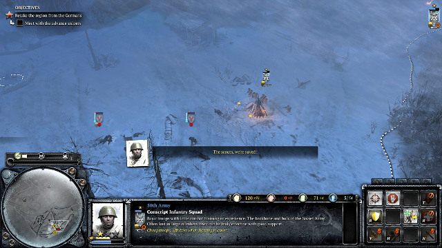 Snajperzy pozbędą się atakujących - Misja 04 - Zima cudów | Kampania w Company of Heroes 2 - Company of Heroes 2 - poradnik do gry