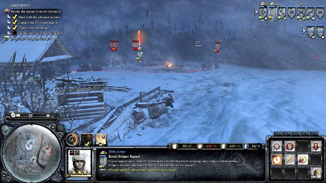Moździerze mogą z łatwością zmieść snajperów - Misja 04 - Zima cudów | Kampania w Company of Heroes 2 - Company of Heroes 2 - poradnik do gry