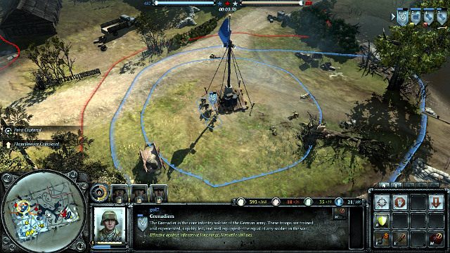 Punkty Zwycięstwa oznaczone są symbolem gwiazdki - Co, gdzie, jak w Company of Heroes 2? | Multiplayer - Company of Heroes 2 - poradnik do gry