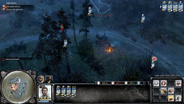 Ognisko znów bardzo się przyda - Misja 11 - Za linią wroga | Kampania w Company of Heroes 2 - Company of Heroes 2 - poradnik do gry