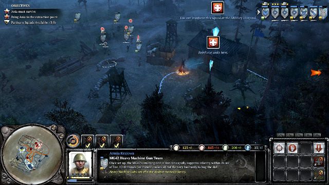 W szpitalu podlecz rannych - Misja 11 - Za linią wroga | Kampania w Company of Heroes 2 - Company of Heroes 2 - poradnik do gry