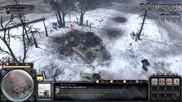 Trzeba szybko ustanowić przyczółek za murami - Misja 12 - Cytadela | Kampania w Company of Heroes 2 - Company of Heroes 2 - poradnik do gry