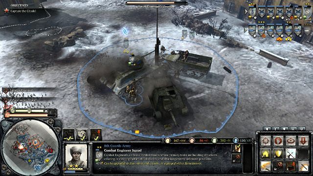 Napraw zniszczone czołgi, jeśli czas na to pozwola - Misja 12 - Cytadela | Kampania w Company of Heroes 2 - Company of Heroes 2 - poradnik do gry