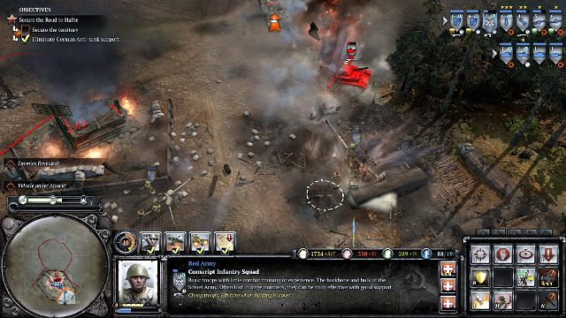 Niemieckie czołgi szybko skapitulują - Misja 13 - Halbe | Kampania w Company of Heroes 2 - Company of Heroes 2 - poradnik do gry