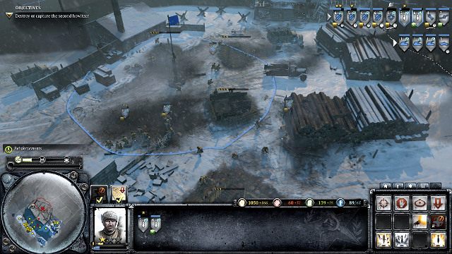 Zdobycie przyczółku za rzeką zostanie udokumentowane budową nowej HQ - Misja 07 - Droga lądowa do Leningradu | Kampania w Company of Heroes 2 - Company of Heroes 2 - poradnik do gry