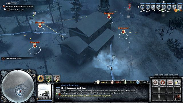 Materiały wybuchowe najmocniej zagrożą Tigerowi - Misja 08 - Polowanie na Tygrysy | Kampania w Company of Heroes 2 - Company of Heroes 2 - poradnik do gry